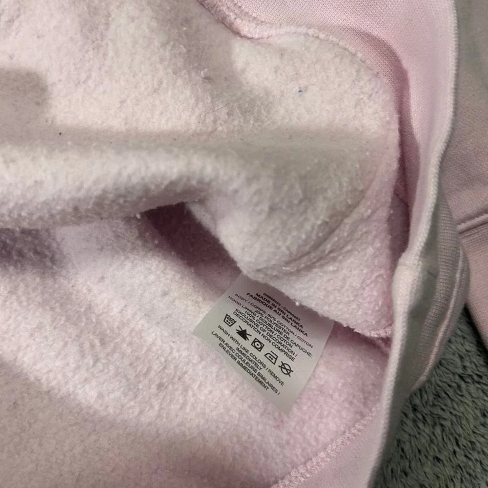 Nike Pink Club Fleece Pullover Hoodie Size Small